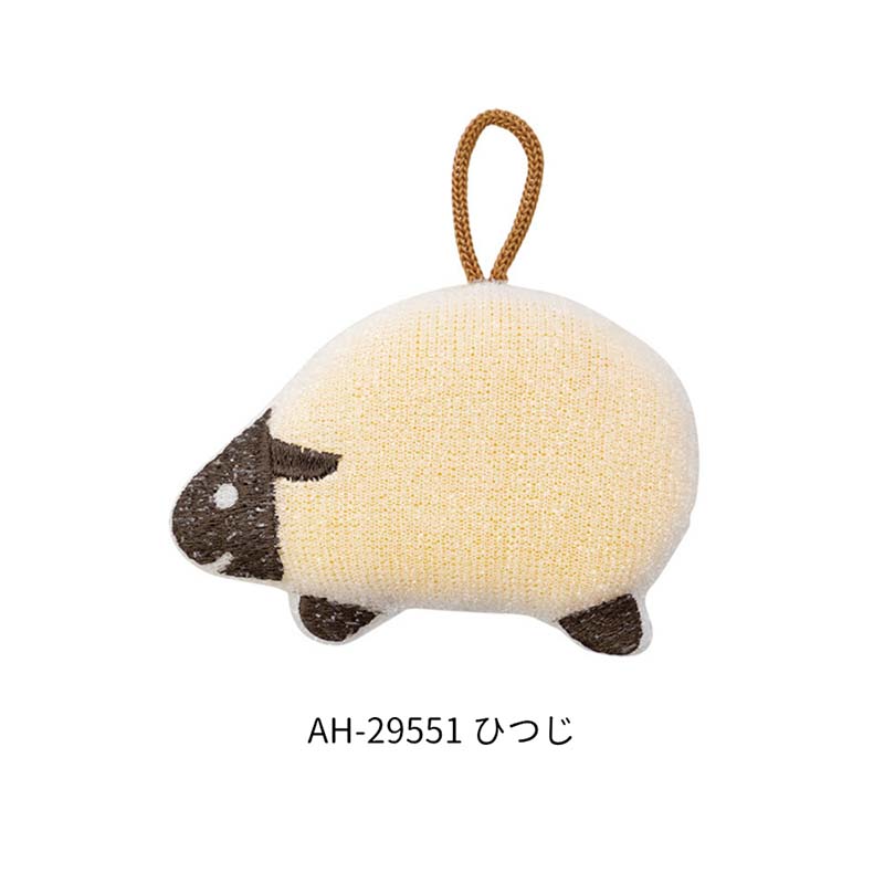 キラキラおそうじスポンジ　ひつじ